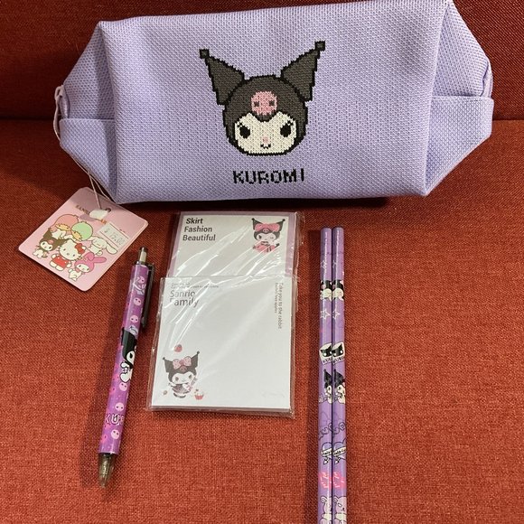Kuromi Pencil Case Bundle - Picture 1 of 1